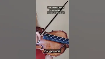Как заниматься на скрипке ночью?
