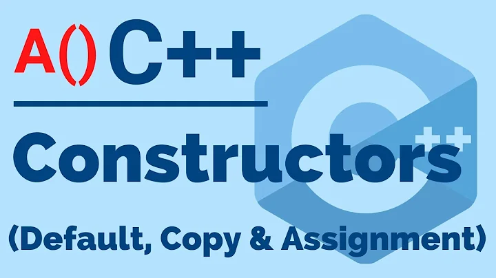 C++ - Default Constructor, Copy Constructor, and Assignment