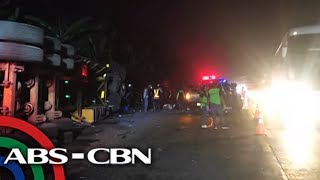 2 patay, 57 sugatan sa asalpukan ng bus, truck sa Quezon | News Patrol