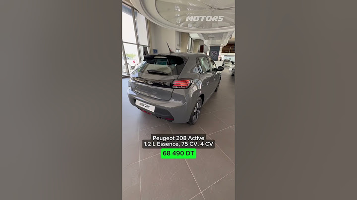Prix #Nouvelle #Peugeot 208 #voiture #neuve Tunisie