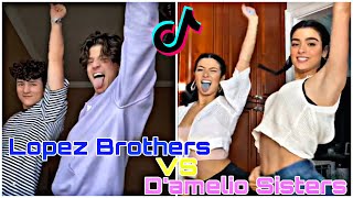 Lopez Brothers VS D&#39;amelio Sisters TikTok Compilation 2020