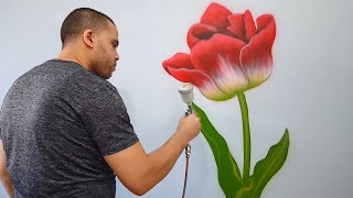 كيفية رسم الوردة || طريقة رسم الوردة || كيف ترسم وردة || تعليم الرسم || رسم سهل