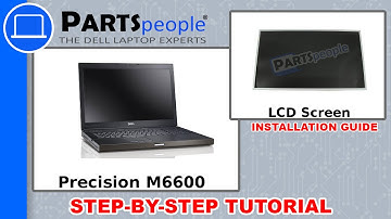 Dell Precision M6600 LCD Screen How-To Video Tutorial