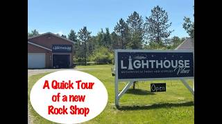 Lighthouse Vibes Rock Shop Tour, near Superior Wisconsin