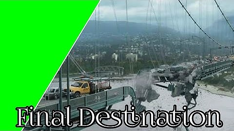 Final Destination behind the scenes | Before and After | VFX CGI VFX 2022