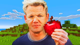 Gordon Ramsay plays Minecraft