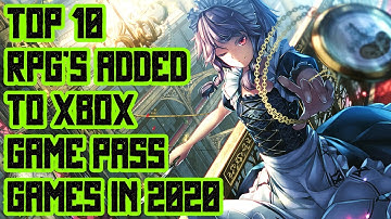 Top 10 RPGs Added to Xbox Game Pass Games - 2022