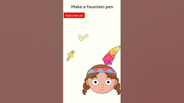 dop2-Delete one part #level Make a fountain pen #utubeshorts