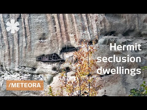 How hermits clamped their dwellings on to Meteora boulders