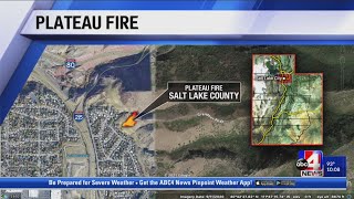 Firefighters contain Plateau Fire near Parley’s Canyon