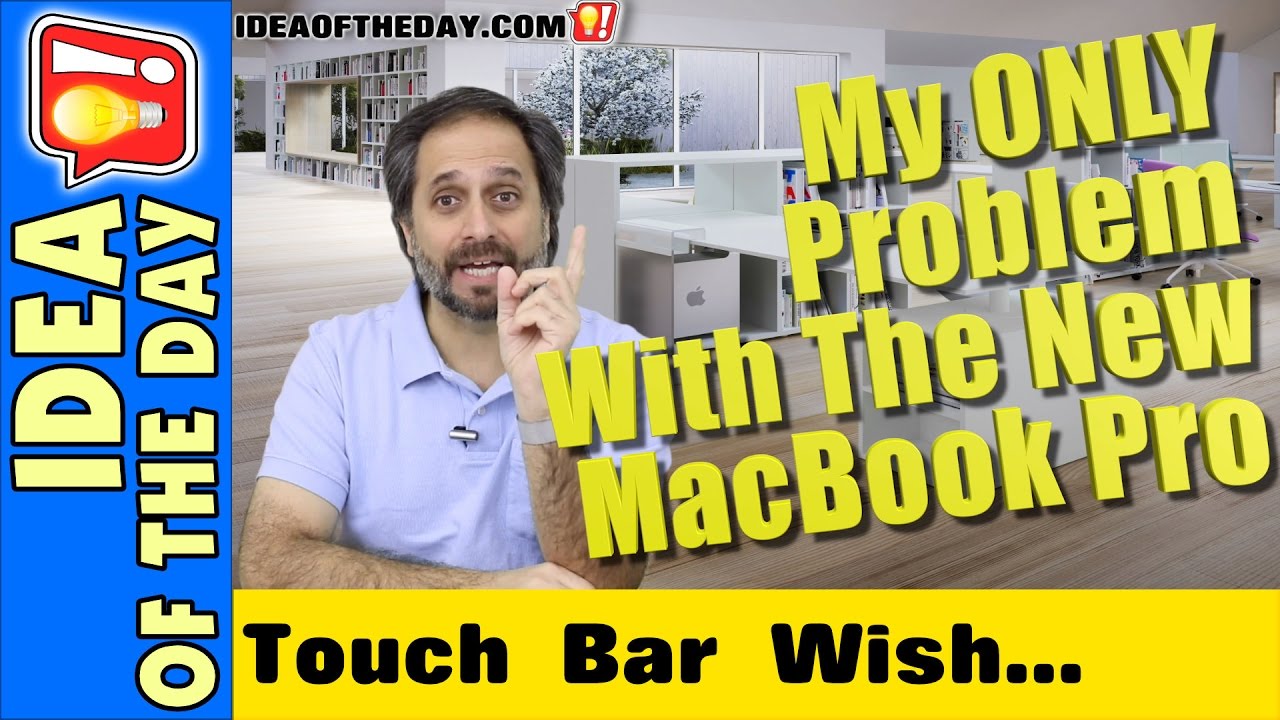 Apple Touch Bar Wish...Idea of the Day 