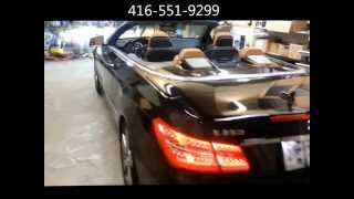 Mercedes remote starter installation E350 2013 convertible Benz
