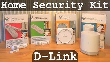 D-Link Home Security Kit | Unboxing - Full Configuration Tutorial - Test | DCH G020 Z110 Z120 Z510