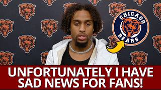 🚨 HUGE NEWS! SAD NEWS ABOUT KYLER GORDON! BEARS FANS DIDN'T SEE THIS COMING! BEARS NEWS