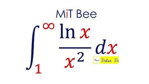 2017 MIT Integration Bee (2) Skip to @3:54 Improper Integral Improperly done!