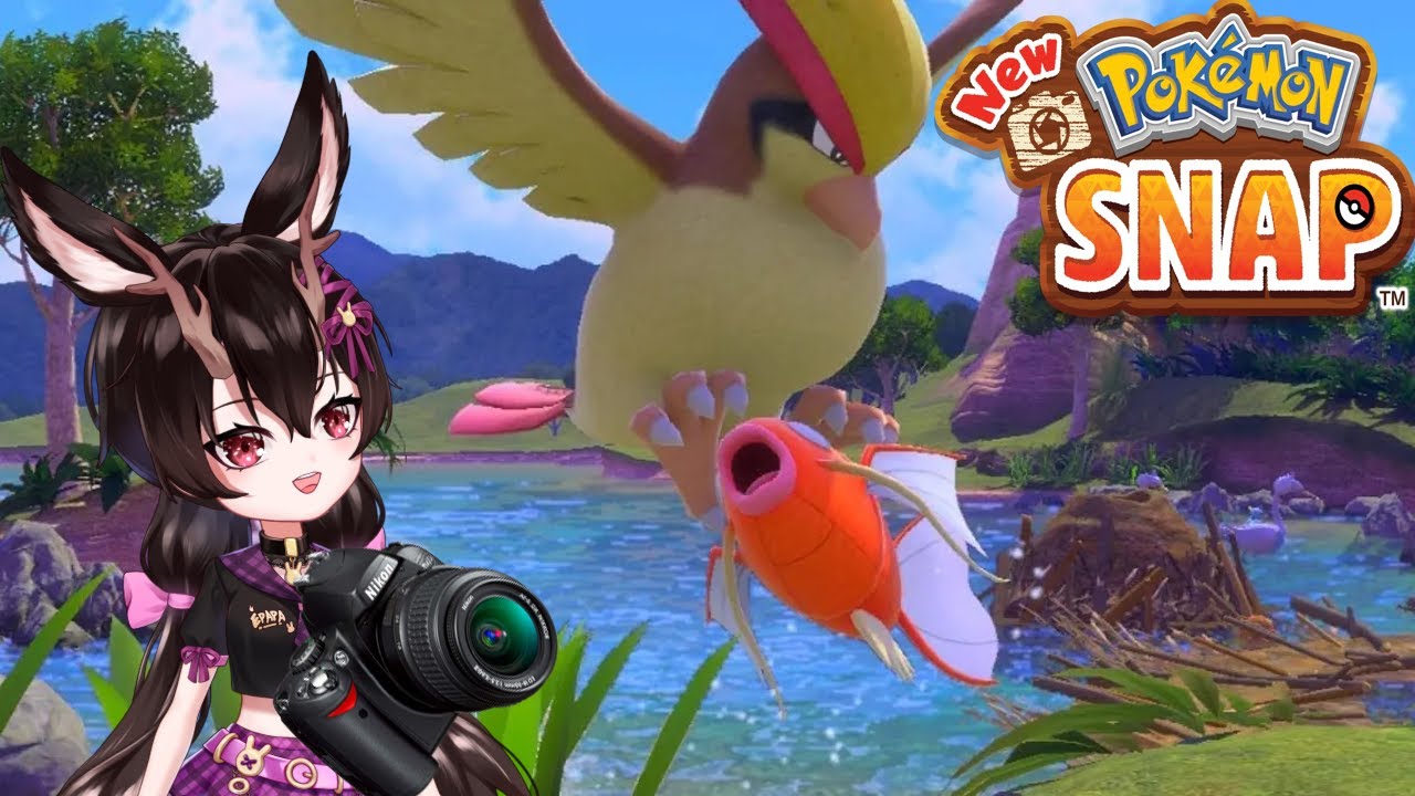 [New Pokemon Snap] Running Out of Film, Please Be Over Soon! |Vtuber Kuro Ishida|