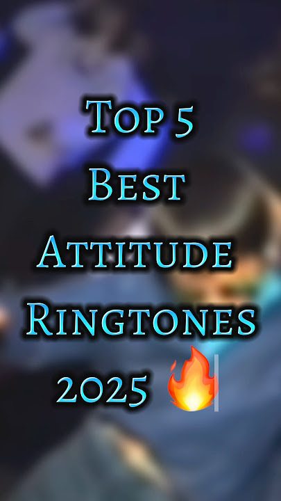 Top 5 Best Attitude Ringtones😎🔥 in the world#shorts#facts#song#top10