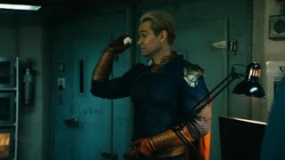 Homelander Murders Frank by Oven by Playing Waste Paper Basket Ball The Boys S4 Episode 4