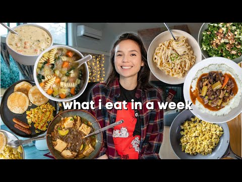 A Week of Realistic Vegan Meals  Cozy amp Nourishing