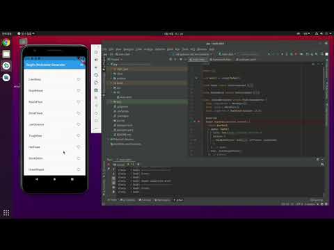 flutter tutorial-gogh's nickname generator