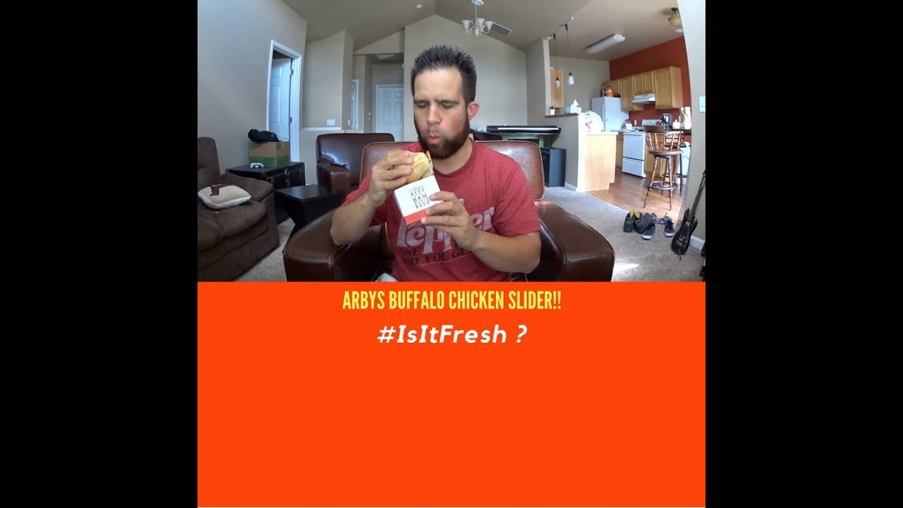 Arbys Buffalo Chicken Slider
