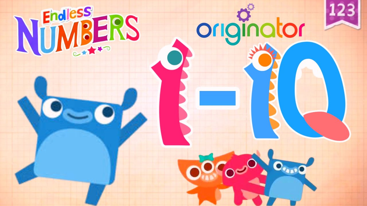 Endless Numbers Learn To Count From 1 To 10 ।। Game For Kids, - YouTube