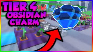 Factory Simulator - The *BEST Tier 4 Layout* Tutorial [Compressed Obsidian Charm] - Roblox [DAYTIME]