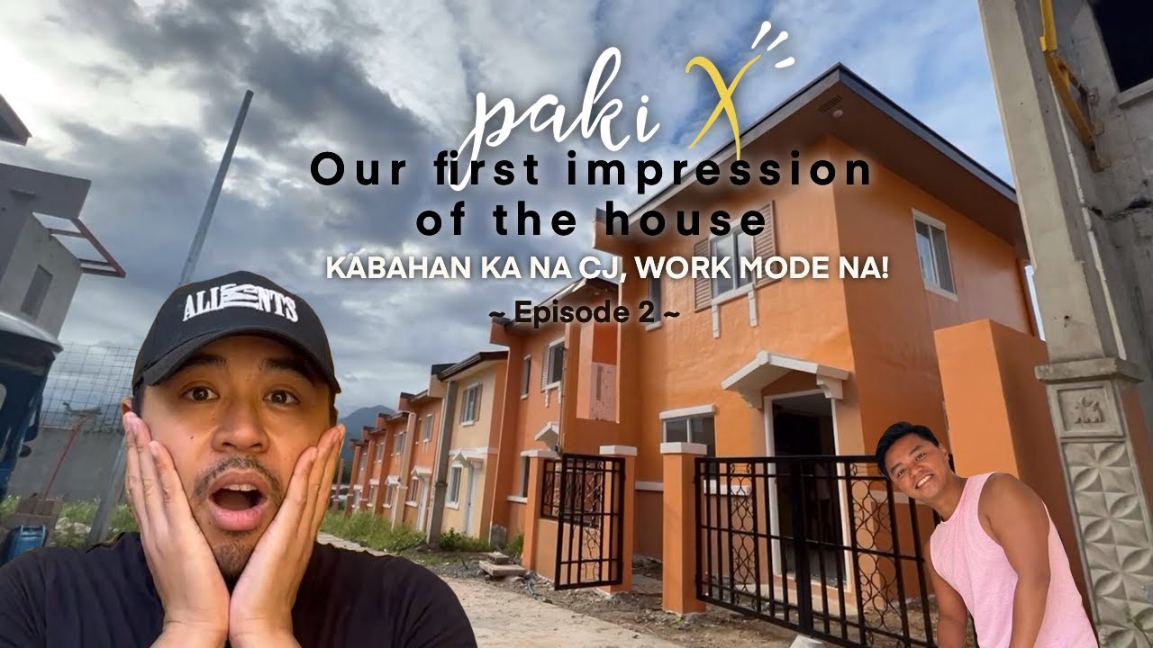 Real estate investment Camella Palawan EP 2: seeing for the 1st time the house & work constructions