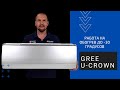 Кондиционер на обогрев Gree U-Crown GWH12UB-K3DNA4F. Тепловой насос воздух-воздух