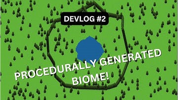 RANDOMLY GENERATED BIOME | GODOT 3.5 | FishyFish Devlog#2