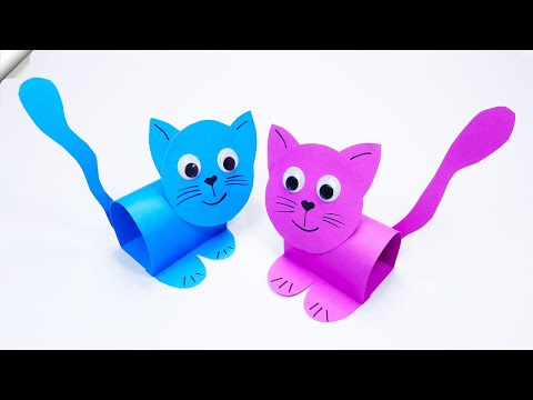 Amazing Paper CAT  Paper crafts