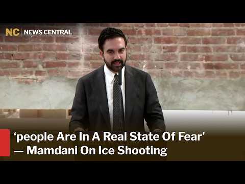 FIERY ADDRESS: Mamdani Says Residents Fear ICE After Shooting Involving Oscar Belgal | AC1Z