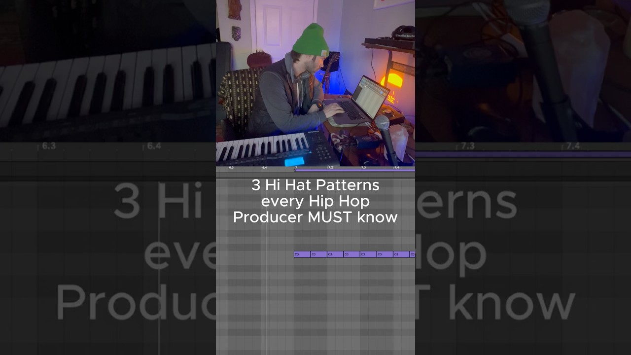 IF YOU PRODUCE HIP HOP YOU MUST KNOW THESE HI HAT PATTERNS 