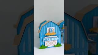 Barn House Favor Boxes or Centerpieces