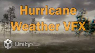 Hurricane Weather VFX for the Unity game engine