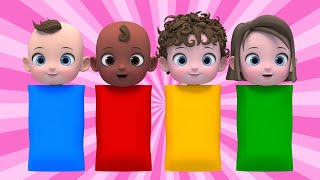 Color Finger Family | Three Little Kittens + more Nursery Rhymes & Kids Songs | Kindergarten