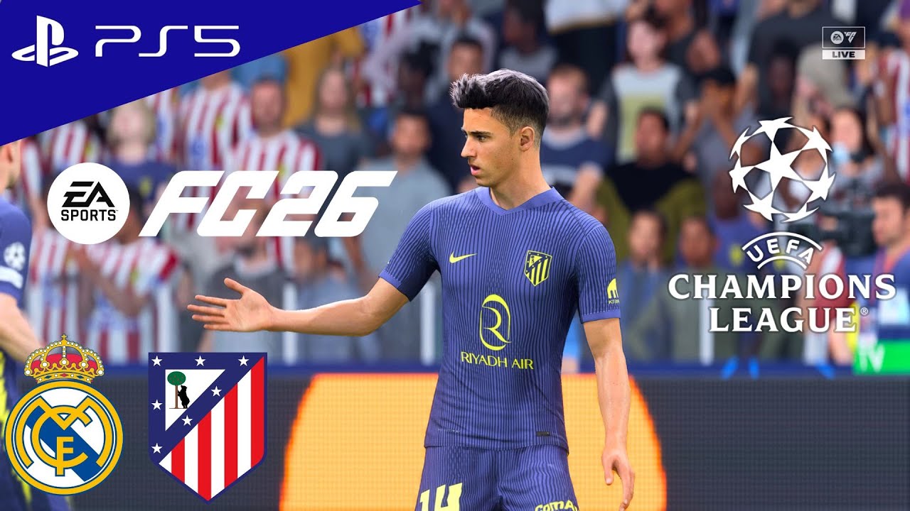 FC 26 - Real Madrid vs. Atletico de Madrid - UEFA Champions League 25/26 Final | PS5 [4K60 FPS]