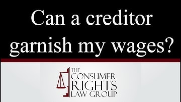 Can a collector garnish my wages? Attorney Kimberly Wochholz explains.