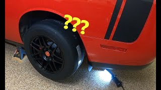 New drag pack wheels don't fit