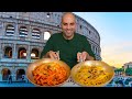 72 Hours Eating ITALIAN FOOD in Rome - CARBONARA   PIZZA - Italian street food tour in Rome, Italy