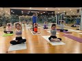 Mix yoga class  shoulder  back bend  twisting  hip opening  yoga with sandeep  vietnam