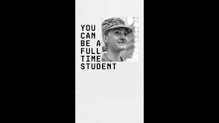 Part-Time Soldier, Full-Time Student