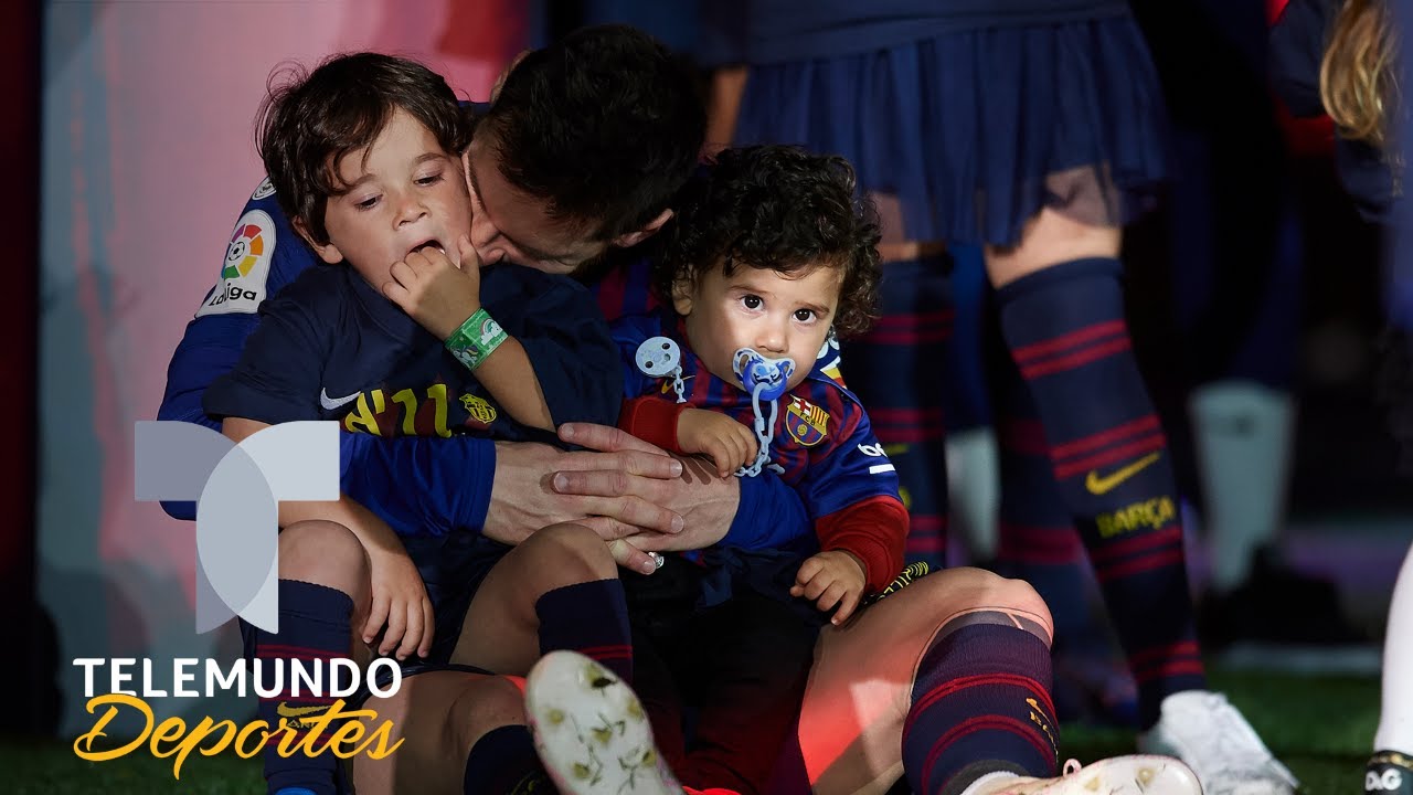 La respuesta de Messi sobre la fama que tienen sus hijos | Telemundo