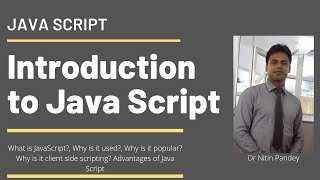 Lecture 1: Introduction to Java Script Wealth