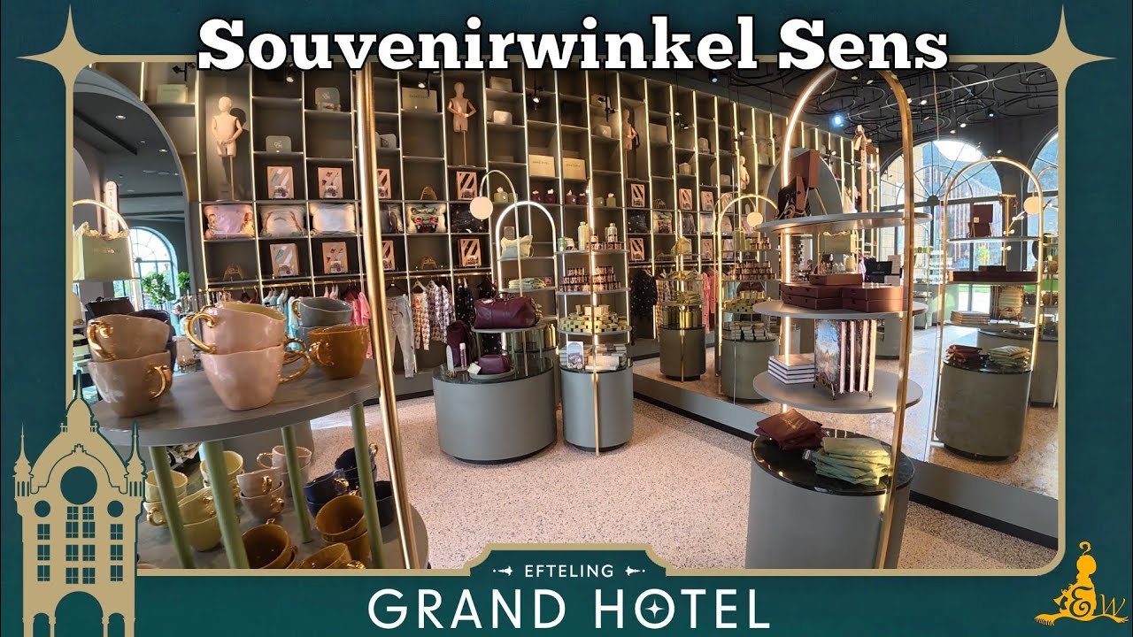 [#Efteling 4K] Souvenirwinkel Sens - Grand Hotel