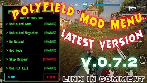Polyfield Mod Menu | V.0.7.2 | Updated Version | Link in Pinned Comment 