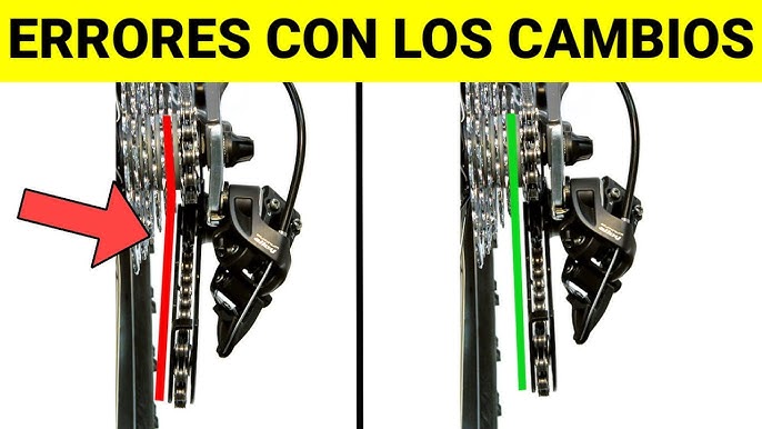 Sencillo truco para ajustar el cambio de tu bicicleta en dos minutos