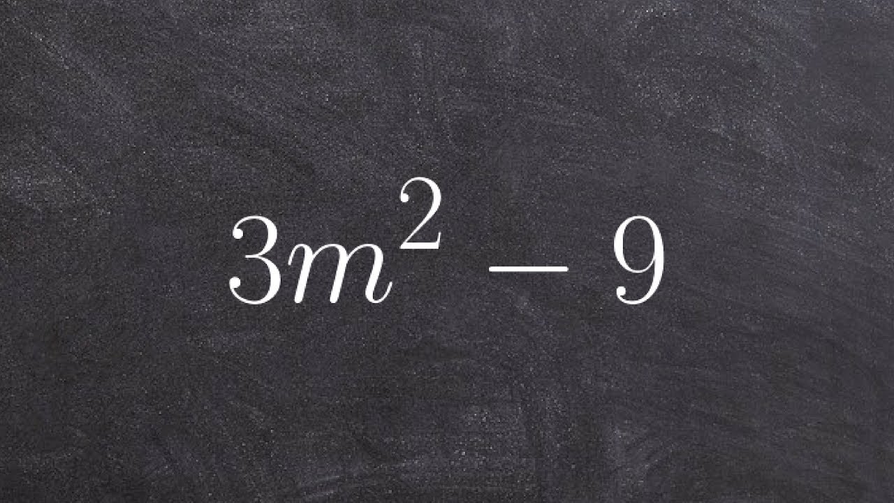 Learn how to factor out the GCF from a binomial