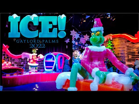 Video: ¡HIELO! Navidad en el Gaylord National Resort