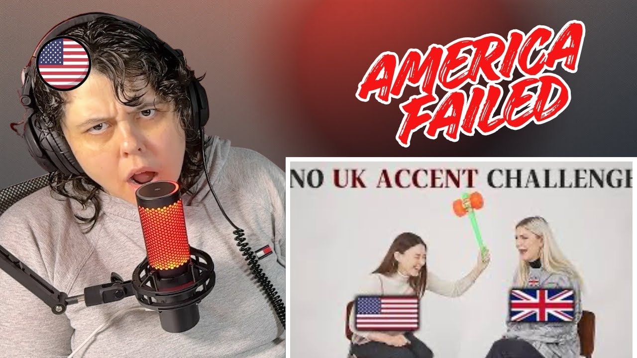 AMERICAN Tries British Accent Challenge… AND FAILS MISERABLY 😂🇬🇧🇺🇸
